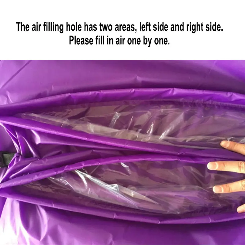 Inflatable Sofa Cushion Camping Air Tent Bed Sleeping Bag Lazy Beach Air Mattress Folding Lounger Chair Garden Outdoor Furniture 6