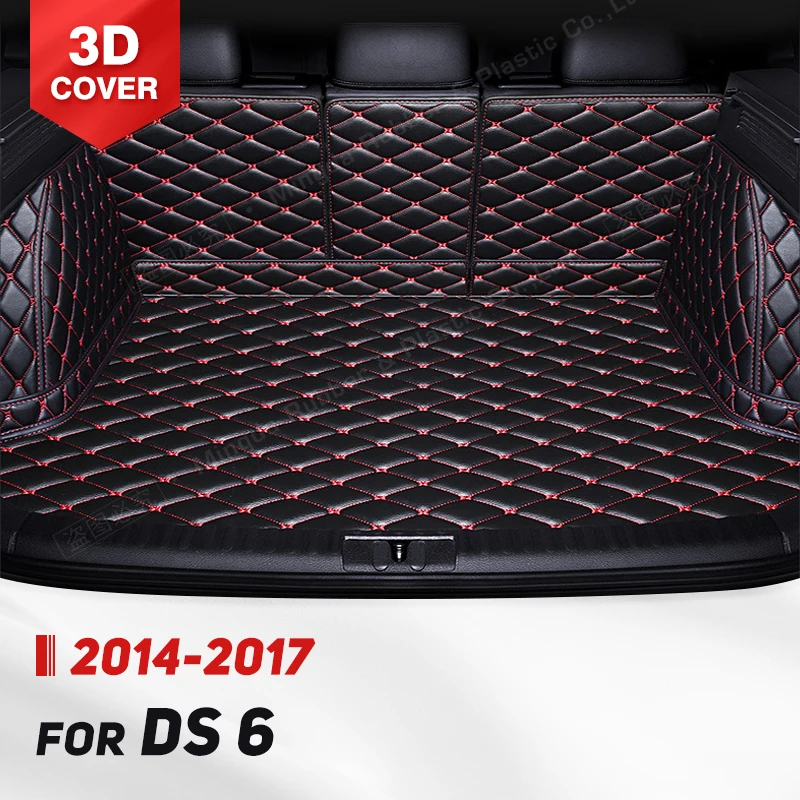 

Auto Full Coverage Trunk Mat For DS 6 2014-2017 16 15 Anti-Dirty Car Boot Cover Pad Cargo Liner Interior Protector Accessories