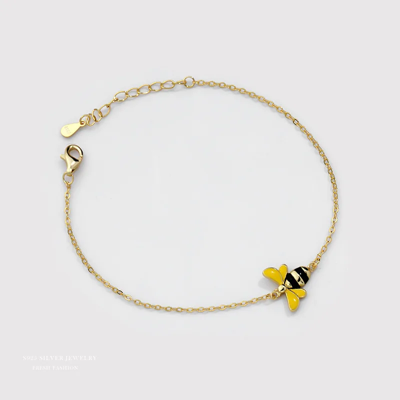 BEEutiful Simulated Pearl And Honey Bee Enamel Charms Stretch Bracelet –  Rosemarie Collections
