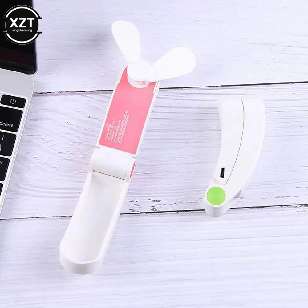 Handheld Fan Usb Mini Fold Electric Portable
