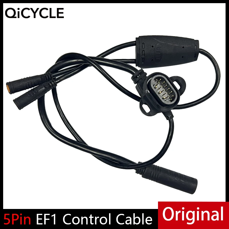 Tablero De Pantalla De Repuesto Para Xiaomi Qicycle EF1 - Monitor Con Cable De 5 Pines, Muestra Velocidad, Batería Y Kilometraje | Fácil Instalación, Compatible Con Patinete Eléctrico Plegable