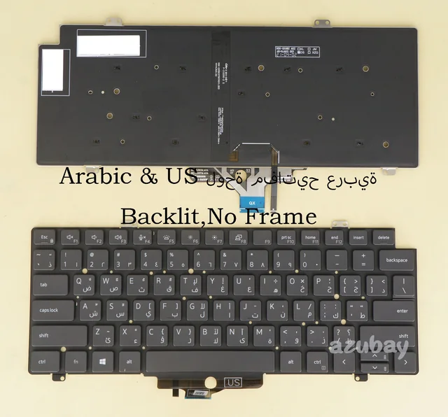 Clavier AZERTY Français Original Dell - Pour Latitude 14 5000 (5480/5488) Avec Dual Pointing - Neuf