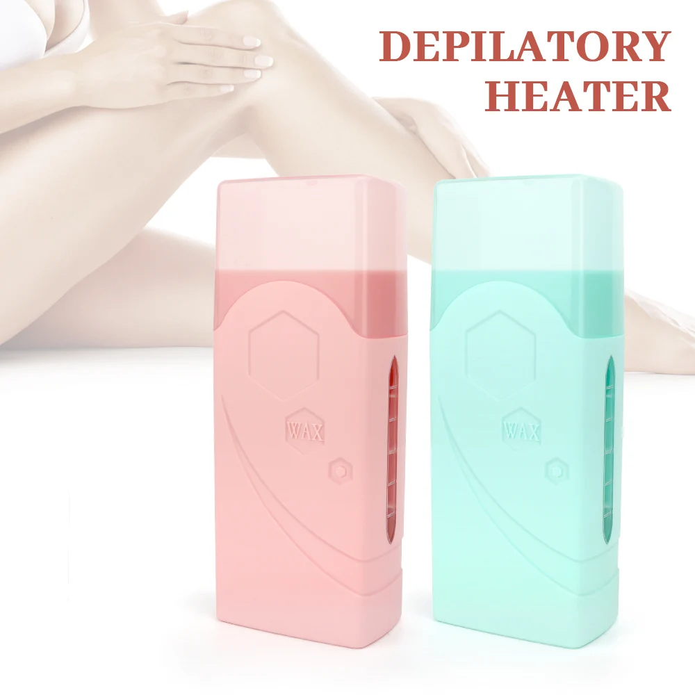 

Electric Hair Removal Wax-melt Machine Heater Roll on Professional Depilatory Heater Skin Care Mini Wax Heater Portable Epilator