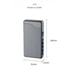 Dual Arc Windproof USB Cigarette Lighter with Plasma Pulse Type-C Rechargeable Lighter Men Gift Cigarette Accessories XH216 6