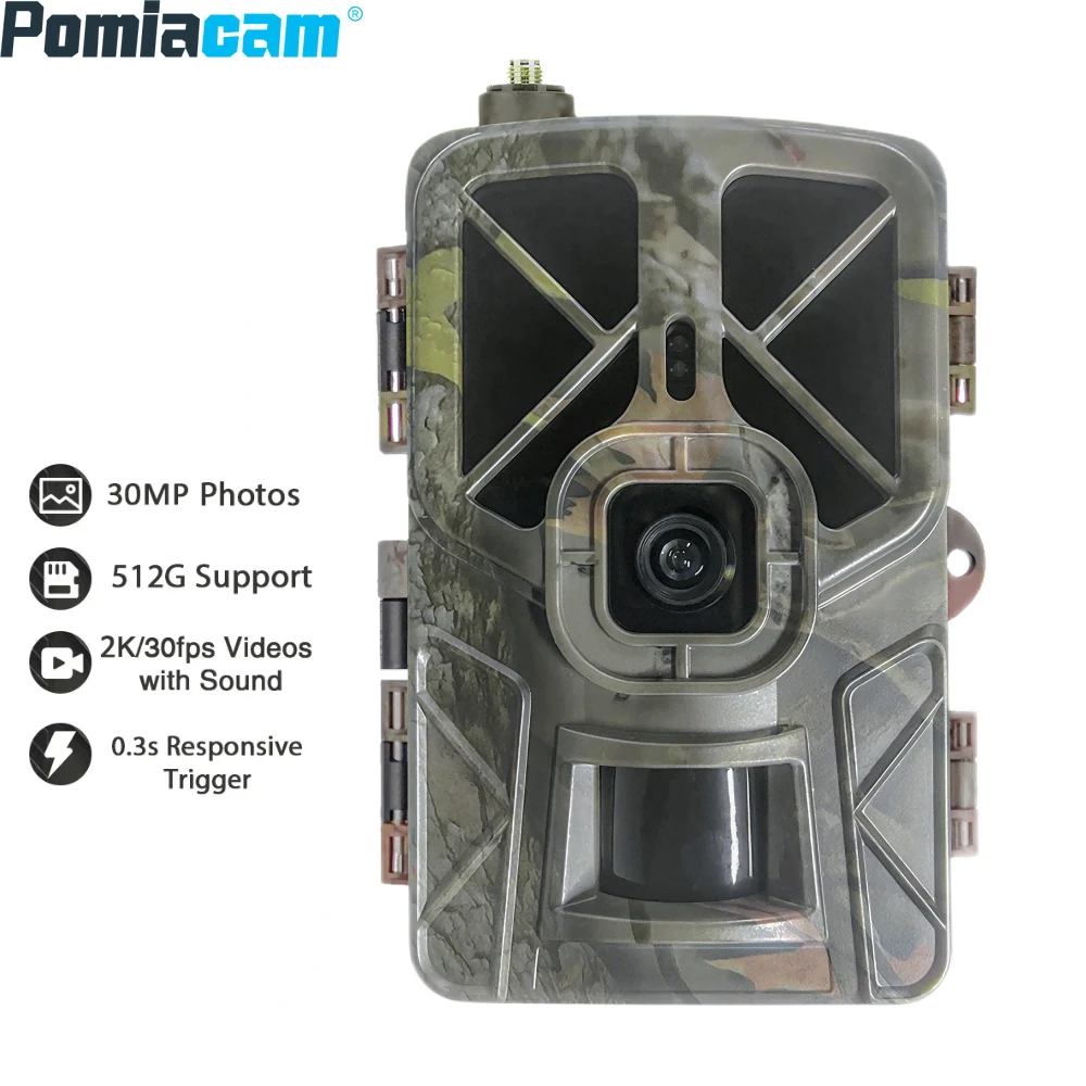 

Wildlife Animal Scouting HC-935Pro 4G/LTE Wireless 2K 30MP Outdoor Infrared Night Vision HC-935Pro Hunting Camera Waterproof