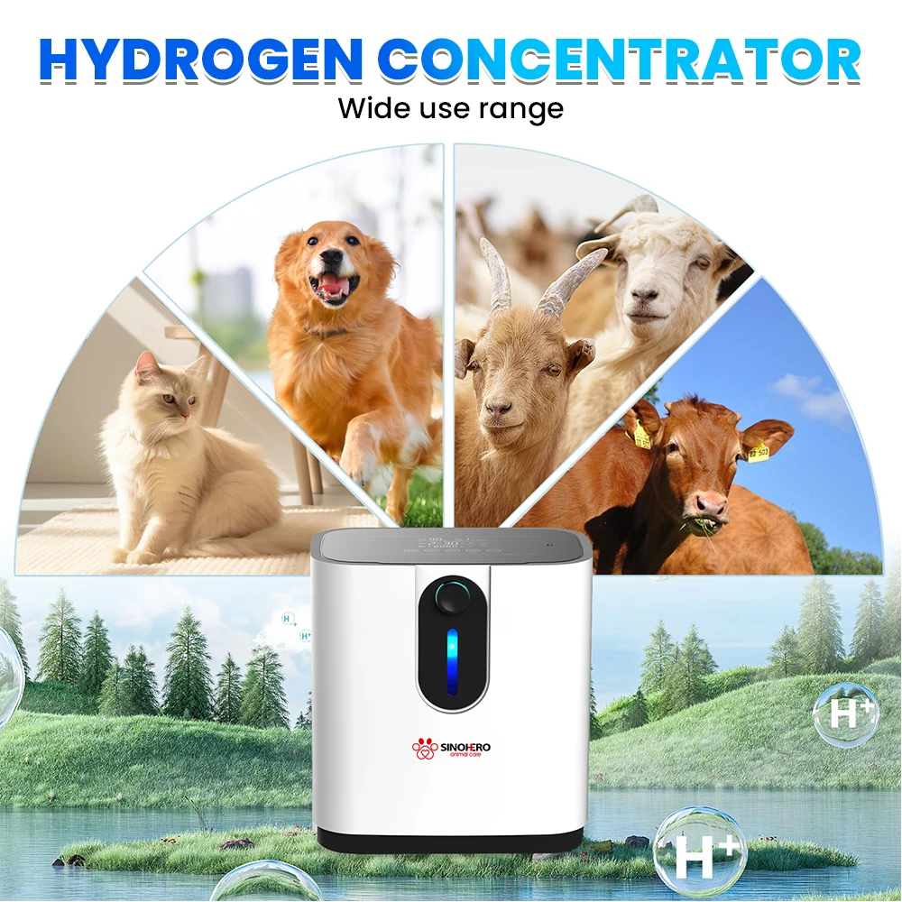 SH-11 Vet Household Veterinary Oxygen Concentrator with 15-Advanced Digital Technology