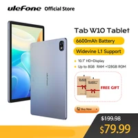 Ulefone Tab W10 Tablet 10.1‘’ HD+ Display 8GB RAM 128GB ROM 6600mAh Unisoc T606 Android 14 Tablet 1