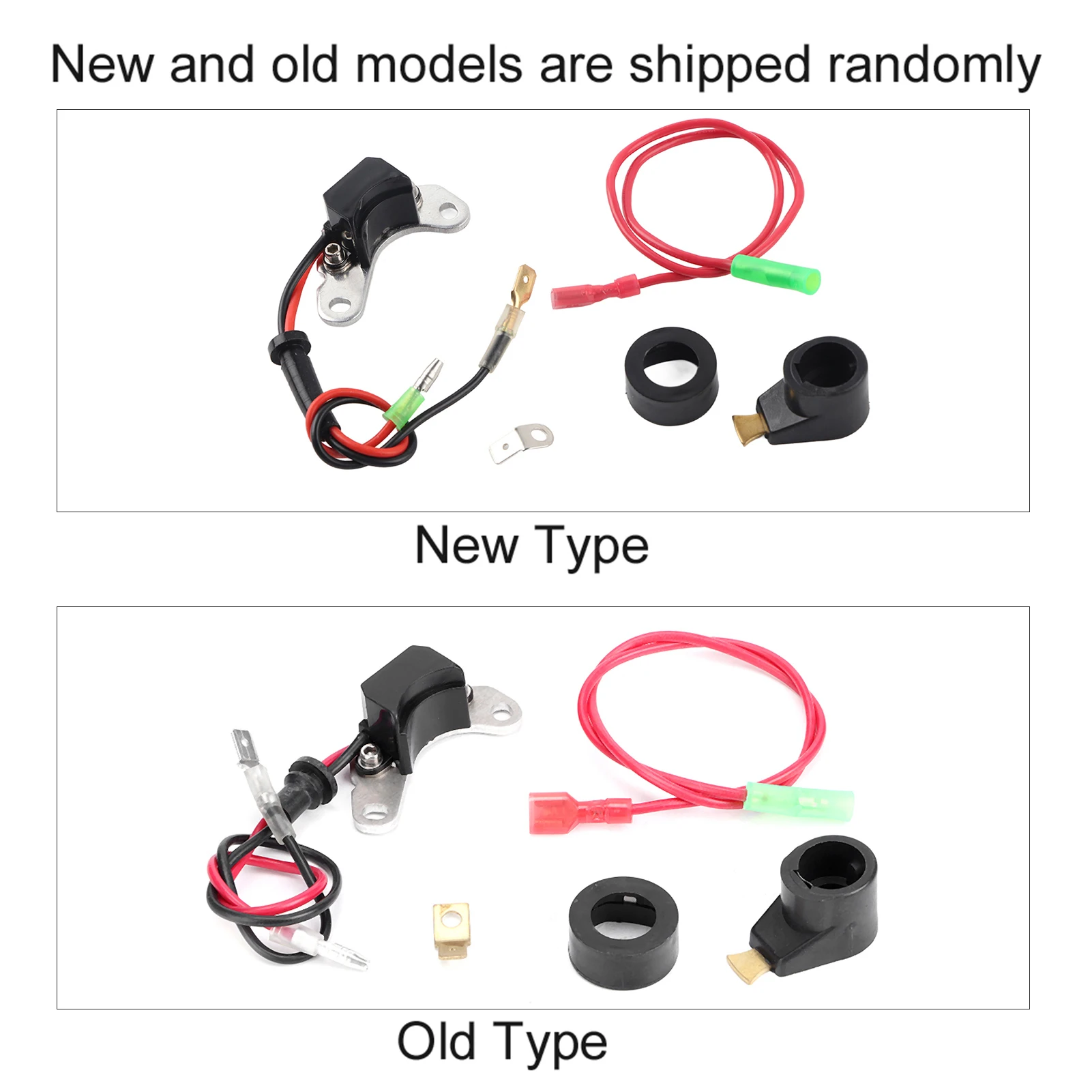 Electronic Ignition Points Conversion Kit Car Modification Accessories Fit for Lucas 25D + DM2 Spark Electronic Ignition