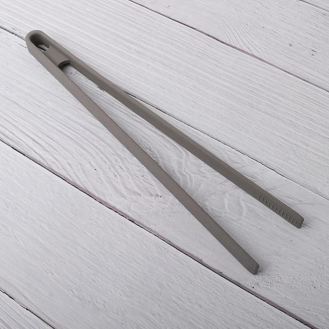 Szilikon Ételek Fogók Élelmiszer-Klip Magas Hőmérsékletű Ellenállású Barbecue Tong Önkiszolgáló Kenyér Mappa Háztartási Étteremhez - Image 6