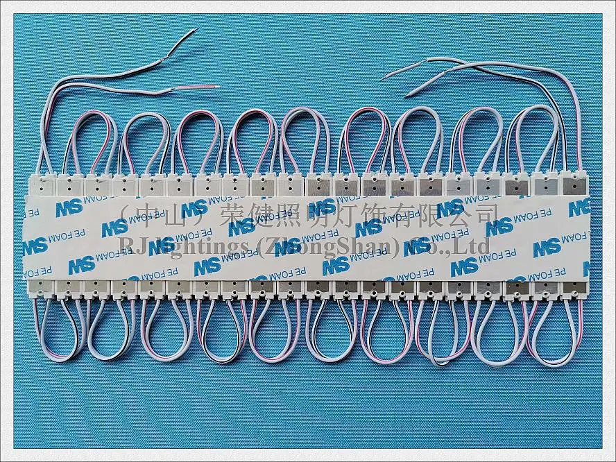 LED Module LED module injection DC12V 1.2W 3 led 150lm 60mm*13mm aluminum PCB super for sign 3 year warranty high bright