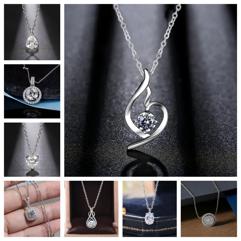 Japanese and Korean Ins Style Commuting, Wearing Personalized Trendy Collarbone Chain, Banquet Dazzling Zircon Jewelry