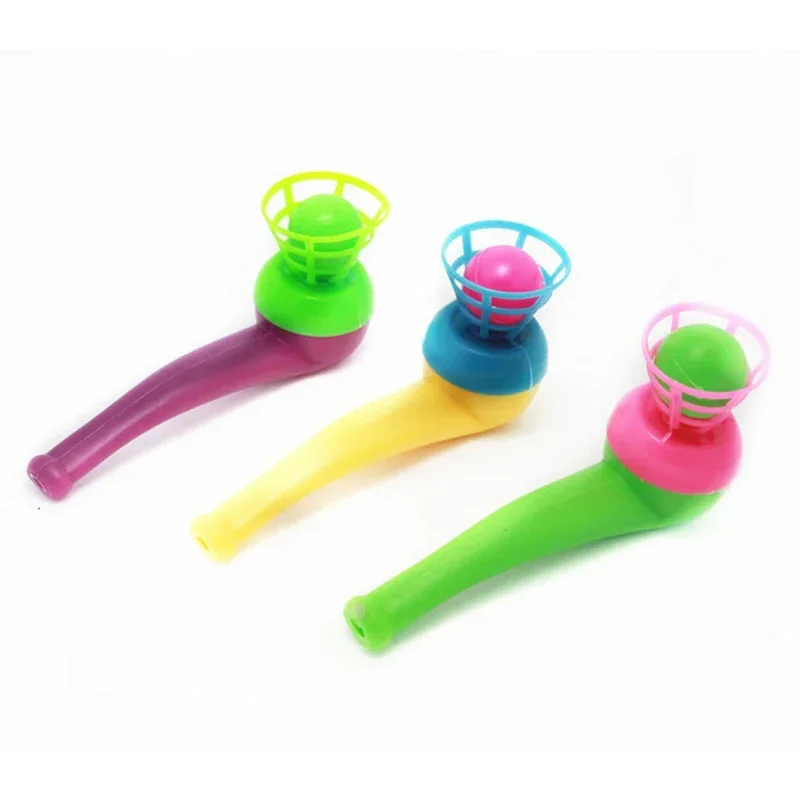 Magic Floating Ball Game Kids Gift Toys Kids Party Favor Blow Pipe Balls Pinata Toy Party Loot Bag Fillers Birthday 10/5/3/2/1pc childrens toys flying toy