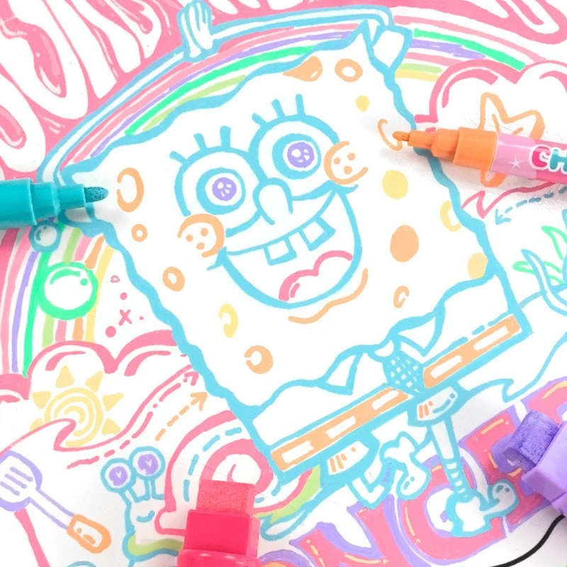 Dust Free Erasable Liquid Chalk Markers for Glass