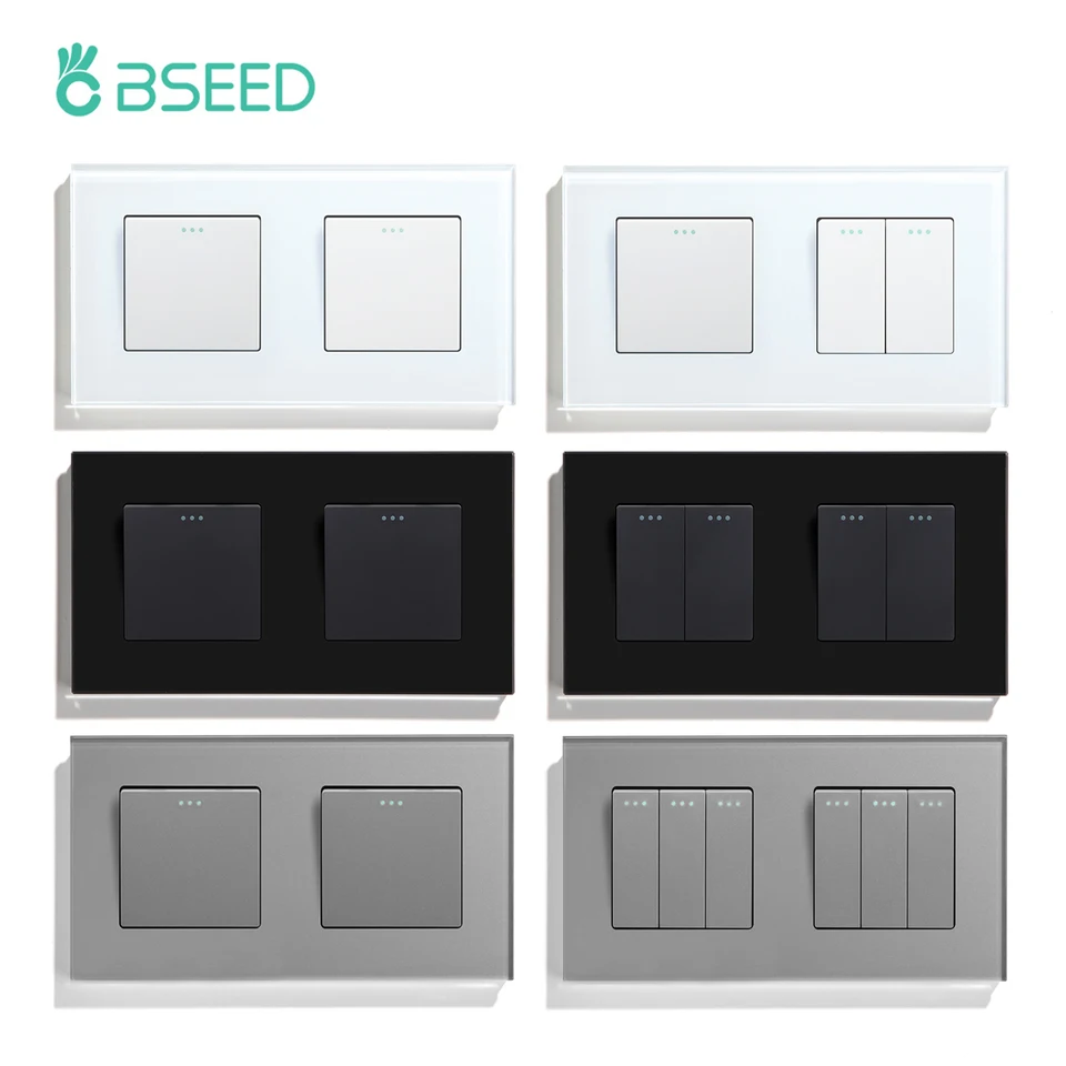 RS2W Senza Fili Interruttore A Parete Da Parete 1 Canale Raggio Di - Foto 9