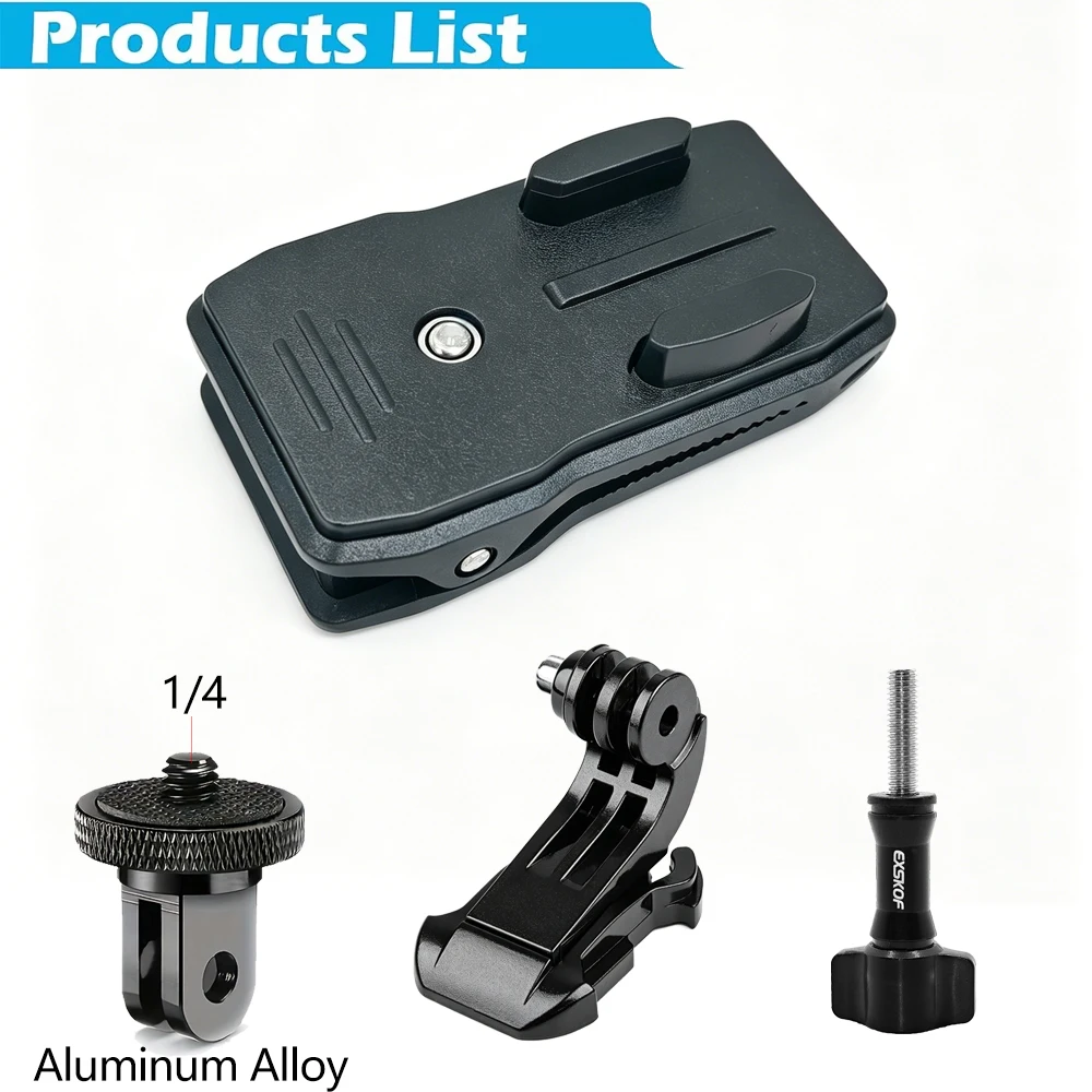 Versatile Backpack Strap Quick Clip Mount