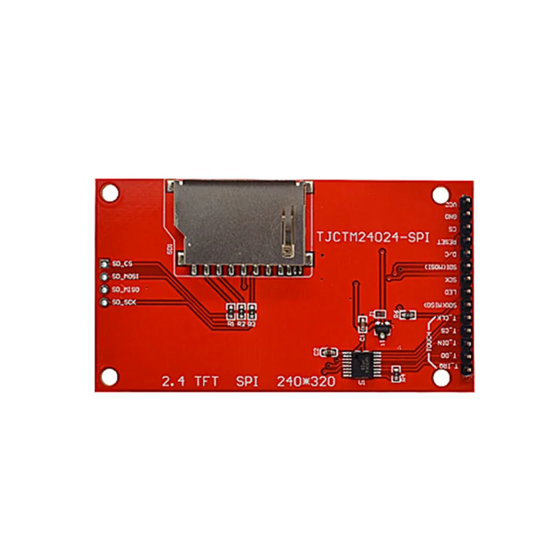 TJCTM24024 2.4 inch SPI ILI9341 240*320 TFT LCD module Resistive touch/No touch