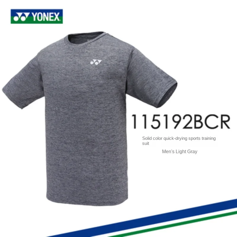 YONEX Tennis t-shirt match badminton short sleeve t shirt clothing quick dry sport Jersey top 115253 men women polo