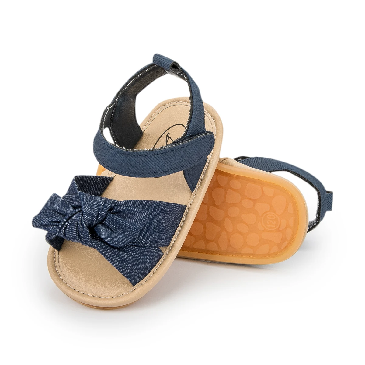 Summer Baby Girl Sandals Cute Bowknot Baby Girls Shoes Toddler Infant Flat Soft-Sole Summer Sandals Non-slip Shoes Crib 1