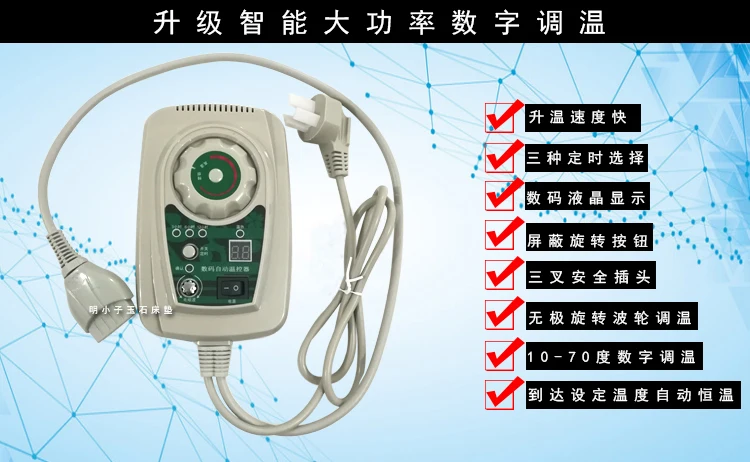 Description Picture 2 of itemFar Infrared Beauty Salon Heating Super Long Wave Physiotherapy Acid Exhaust Weight Loss Slimming Detoxification Mattress