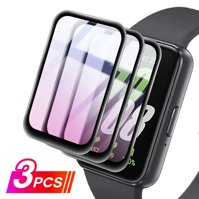 Screen Protector for Samsung Galaxy Fit3 Anti-scratch Film for Galaxy Fit 3 Full Coverage Ultra-HD Protective Film (Not Glass)