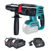 26MM Brushless Cordless Rotary Hammer Drill Rechargeable Multifunctional Electric Hammer Impact Drill Fit Makita 18V Battery 1
