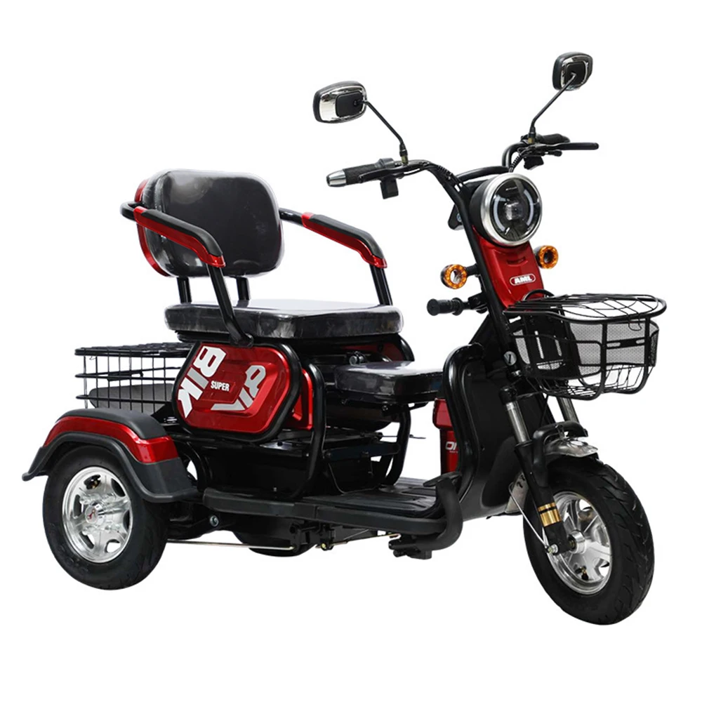 

48v20a Lithium Battery Electric Tricycle High Endurance Means Of Transportation Leisure For The Elderly Three Wheeler