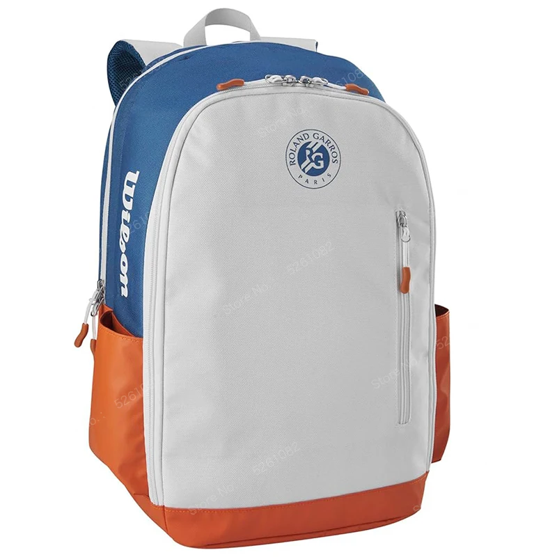 Sac De Tennis Commémoratif French Open – Roland Garros – Sac à Dos Pour 2 Raquettes