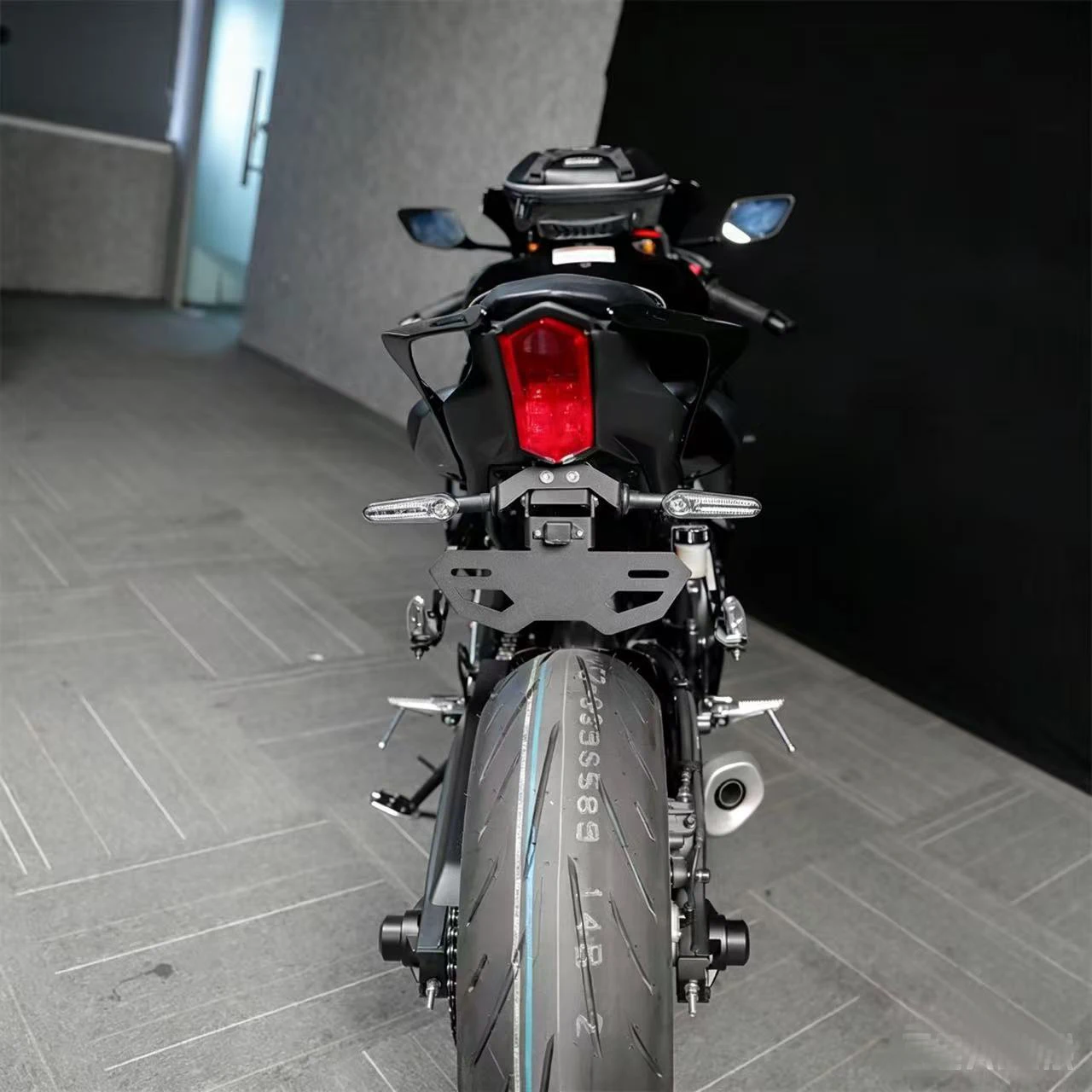 야마하 MT-07YZF R7 2013-2025 FZ-07 2014-2020 오토바이 리어 숏 테일 스톡 번호판 홀더 테일스톡 프레임 브래킷