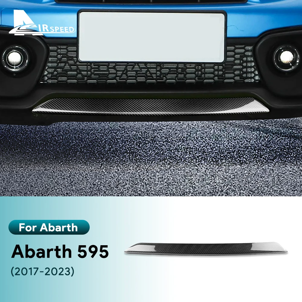 Vera Fibra Di Carbonio Dura Per Abarth 595 2017 2018 2019 2020 2021 2022 2023 Paraurti Anteriore Per Auto Decorarion Accessori In Carbonio Secco
