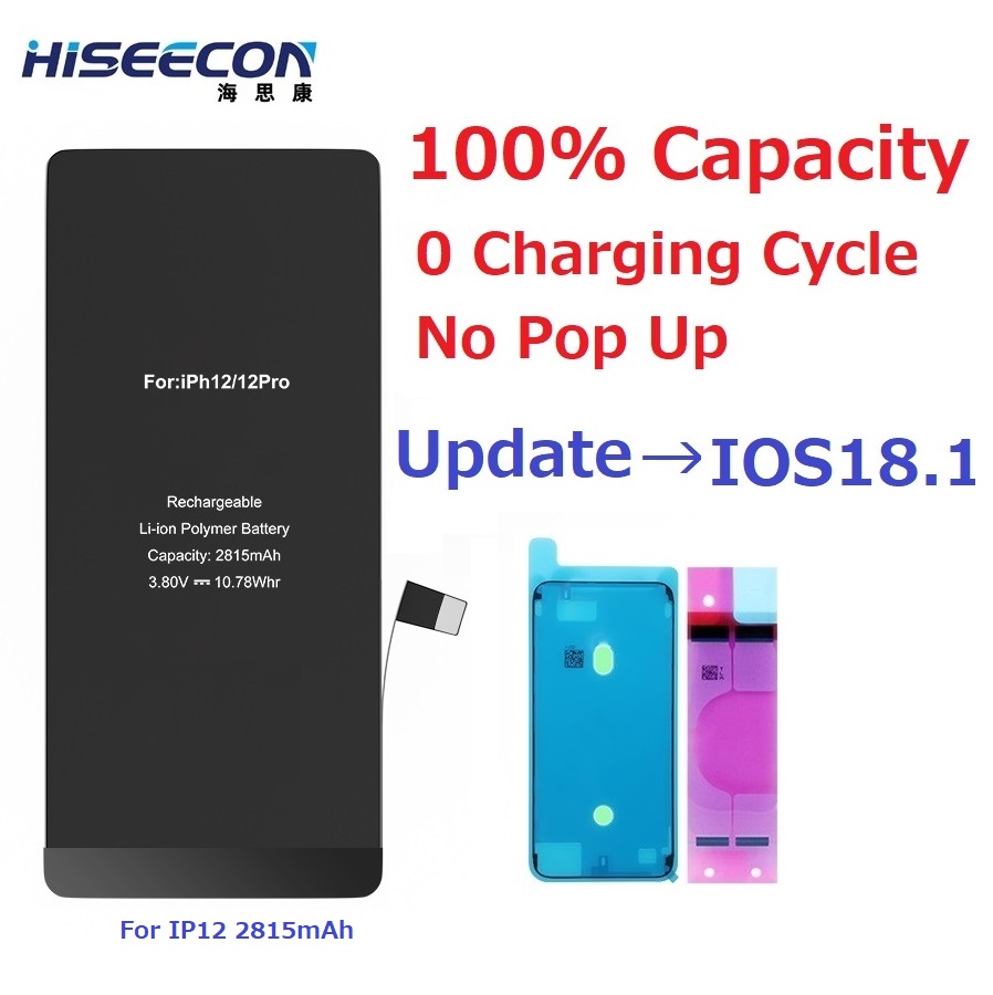 Battery 100% Capacity 0 Charge Cycle No Pop-up Original For iPhone 11 12 13 14 15 X XR XS Pro Max Plus Mini Replacement Batteria