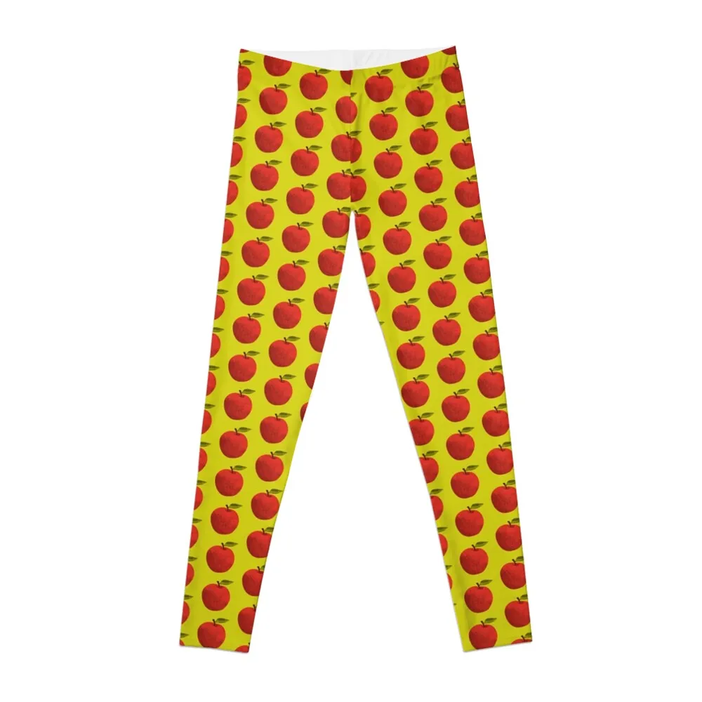 

apple (texture) Leggings sportswear gym Pants sport Womens Leggings