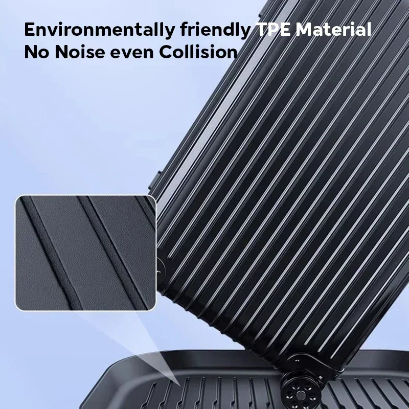 For New Tesla Model 3 Highland 2024 TPE Floor Mats Waterproof Luggage Mat Wear-resistant Foot Pads Trunk Mats Accessories