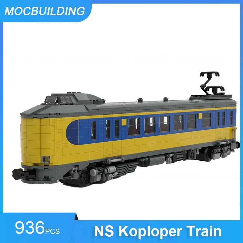 

MOC Building Blocks NS Koploper Train Transportation DIY Assemble Bricks Educational Creative Children Xmas Toys Gifts 936PCS