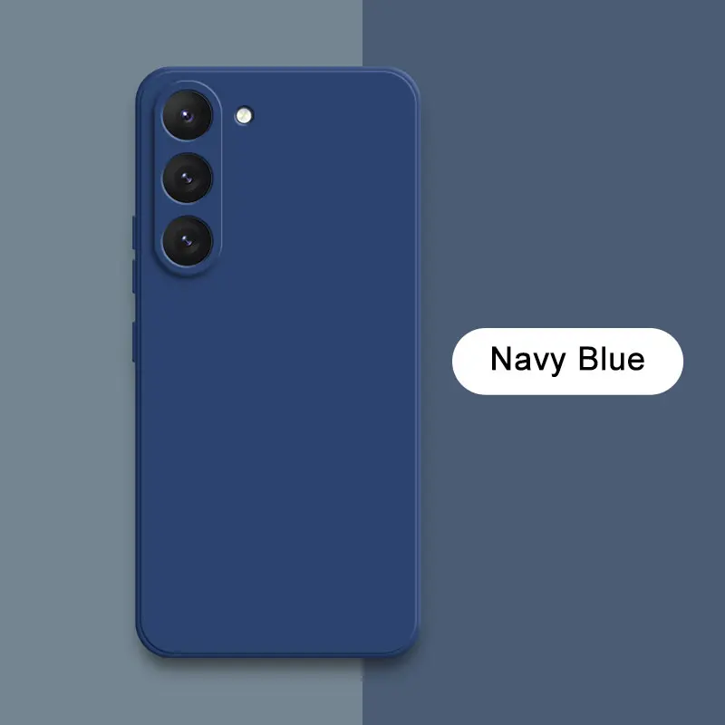 Luxury Liquid Silicone Soft Protective Phone Case - Full Fall Proof Mobile Cover Housing