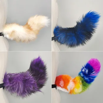 Coda di Volpe Ricaricabile Furry Tails, Costume Cosplay Animale, Coda Elettrica Telecomandata per Donna, Accessori per Giochi di Ruolo
