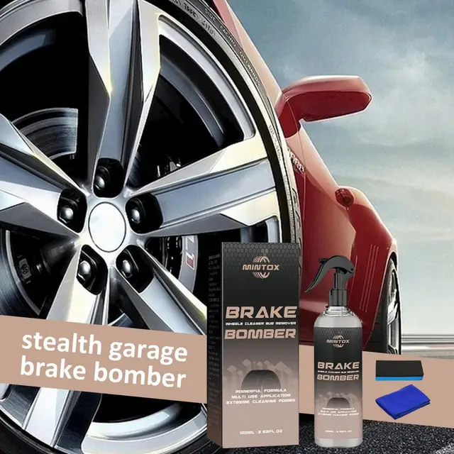 2X Stealth Garage Brake Bomber Non-Acid Wheel Cleaner, for