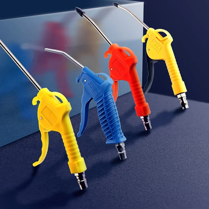 Pneumatic Air Blow Gun EU And Japan Type Blowing Airsoft Guns Cleaning Tool Dust Spray 1/4" Port Duster Clean