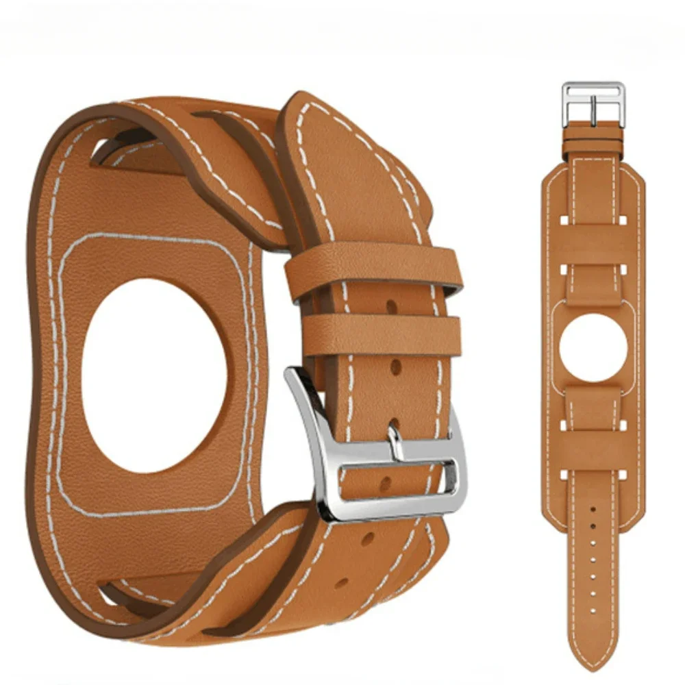 Premium Leather Smartwatch Strap – Universal Fit, 20/22mm