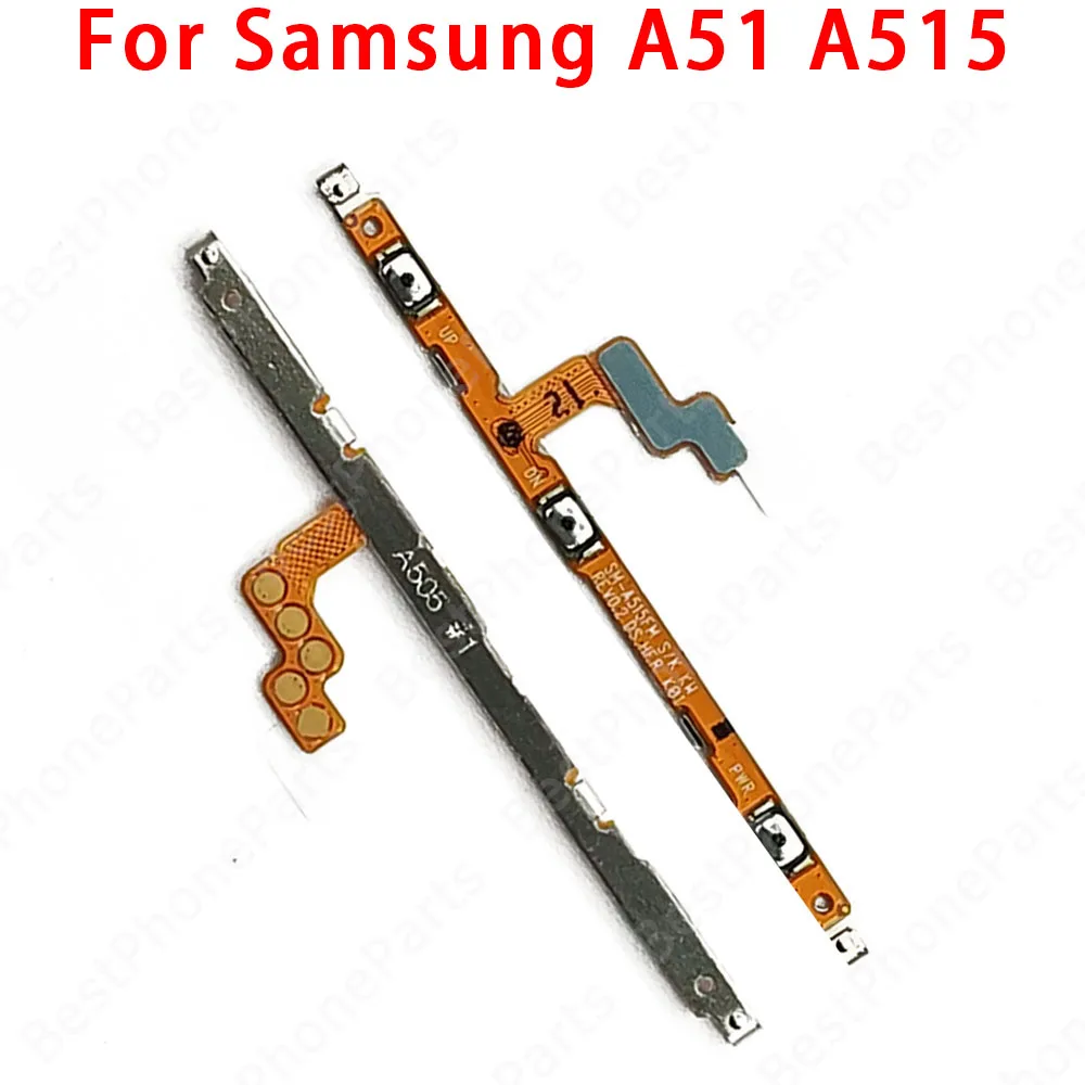 Universal Side Button Switch Volume Key Power On/Off Flex Cable Replacement Parts