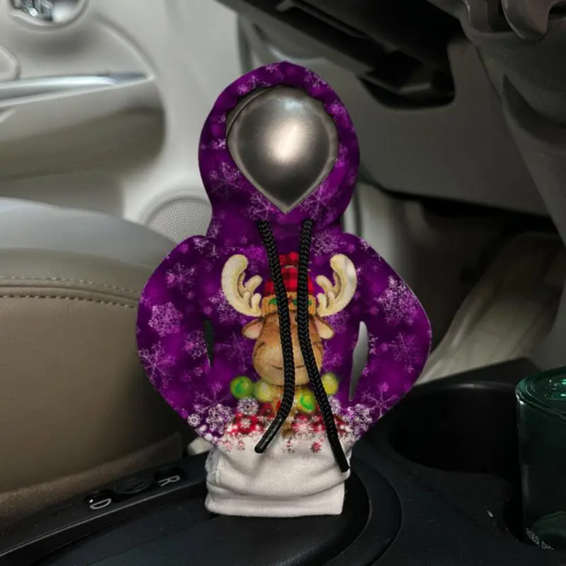 Gear Shift Hoodie Decorative Gear Stick Cover Car Shifter Cover Comfortable Car Shift Decoration Shifter For
