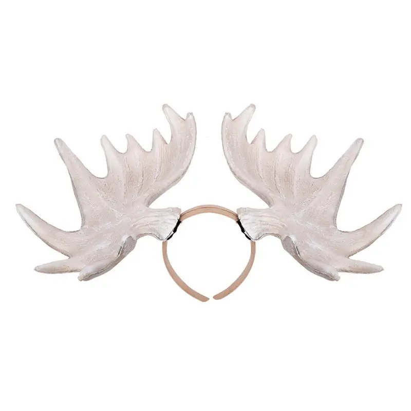 

Christmas Party Reindeer Headband Detachable Antlers Funny Cosplay Hair Hoop