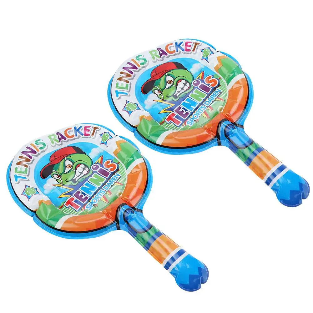 Inflatable Kids Tennis Racket Set with Ball-Fun Outdoor Sports Toy for Children