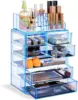 Clear Cosmetic Makeup Organizer - Make Up & Jewelry Storage, Case & Display - Spacious Design 2