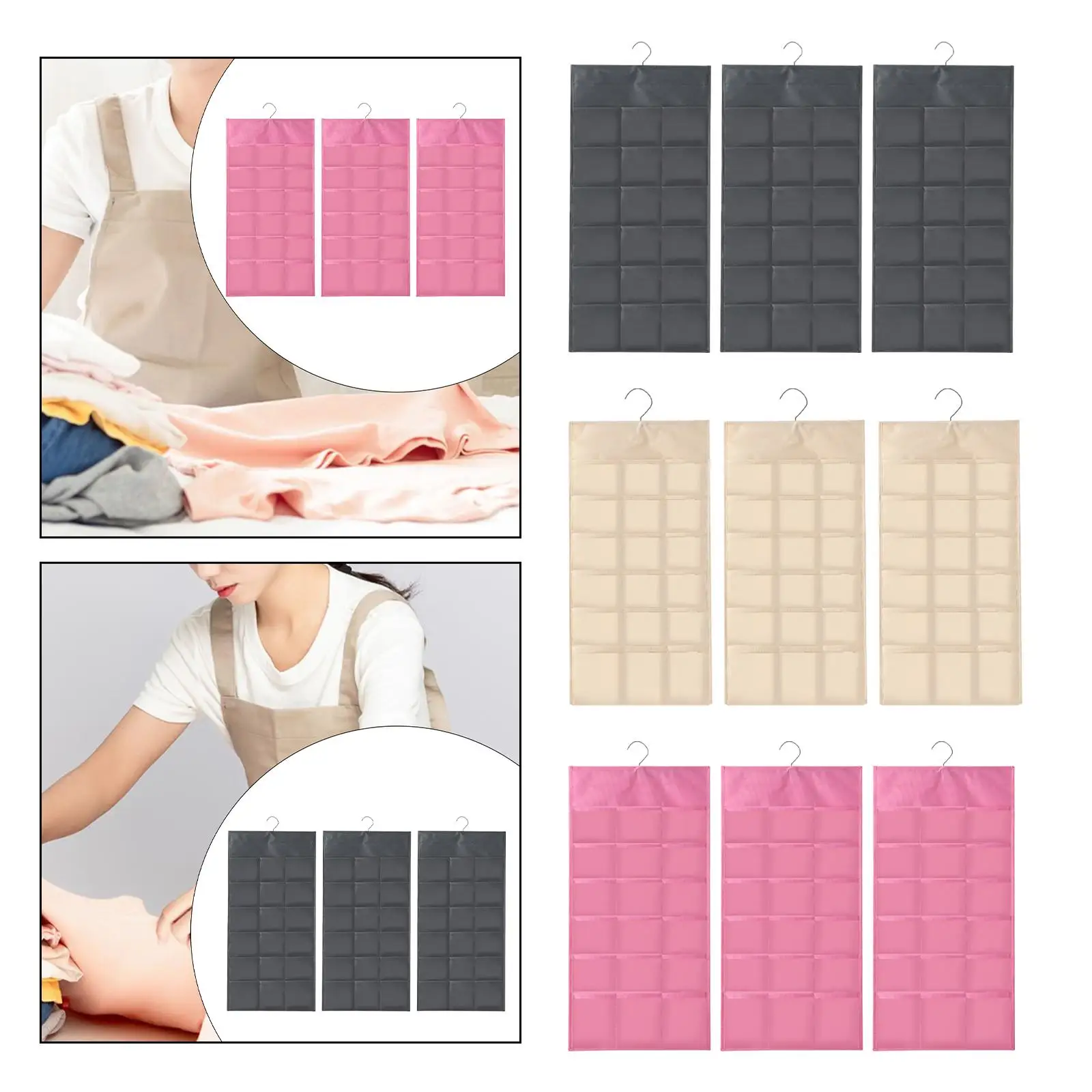 집 거실 욕실 주방 사무실용 다기능 벽걸이 옷장 정리함, 벽 문짝 분배기, 쉬운 접근, 3x