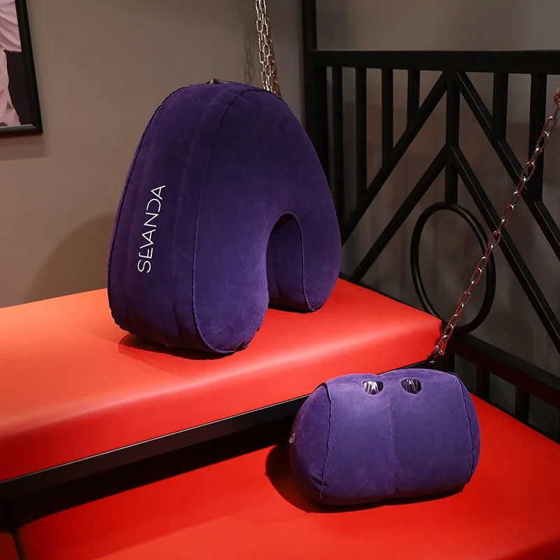 Popular Hot sell Sex bed pillows make love sex swing positions chair bedroom furniture love inflatable sex sofa