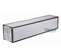 1/14 Scale TOUCAN RC Hobby 40ft KIT Plastic Container Box Unassembled Unpainted Metal Frame for DIY RC Trailer Truck Model 1