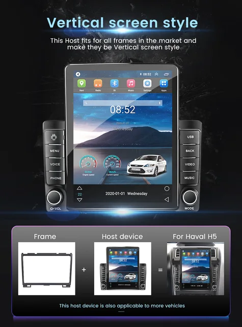 Autoradio GPS Renault Clio 4 ecran king size Alkadyn Android 10 2012-2016
