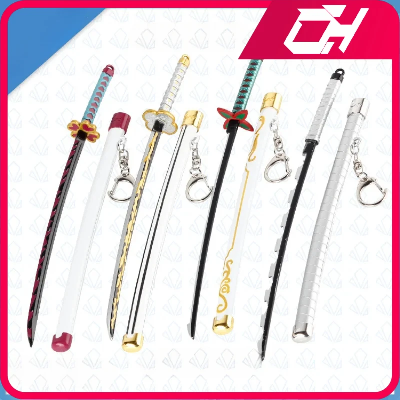 Demon Slayer Sword Portachiavi Nichirin Blade Kamado Tanjirou 22Cm Samurai Sword Royal Japanese Katana Anime Armi Portachiavi Giocattoli