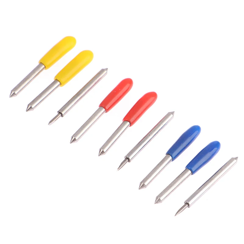 30pcs 30/45/60 Degrees Replacement Blades For Roland Cricut Plotter Blade Knife Cutter Blades For Power Tools Cutting Plotter