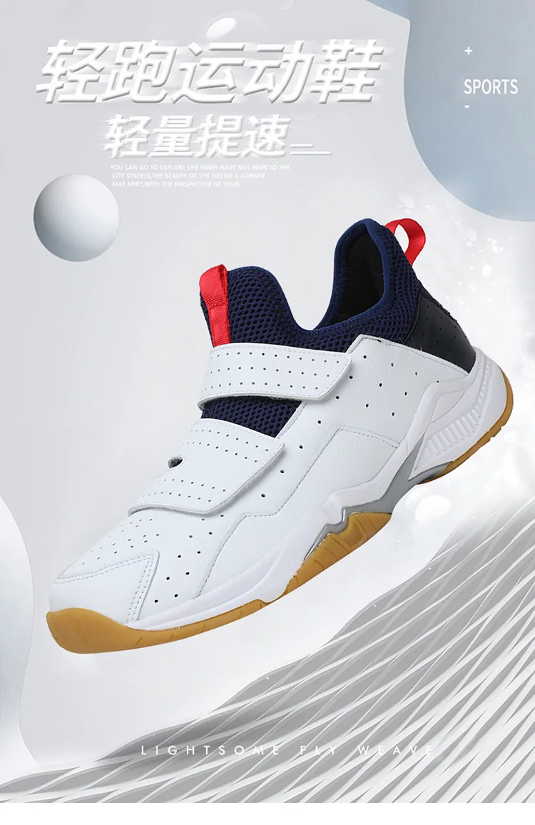 Description Picture 3 of itemWomen Men Professional Badminton Shoes Walking Sneakers Men Volleyball Shoes Outdoor Sports Training Tennis Shoes dropshipping